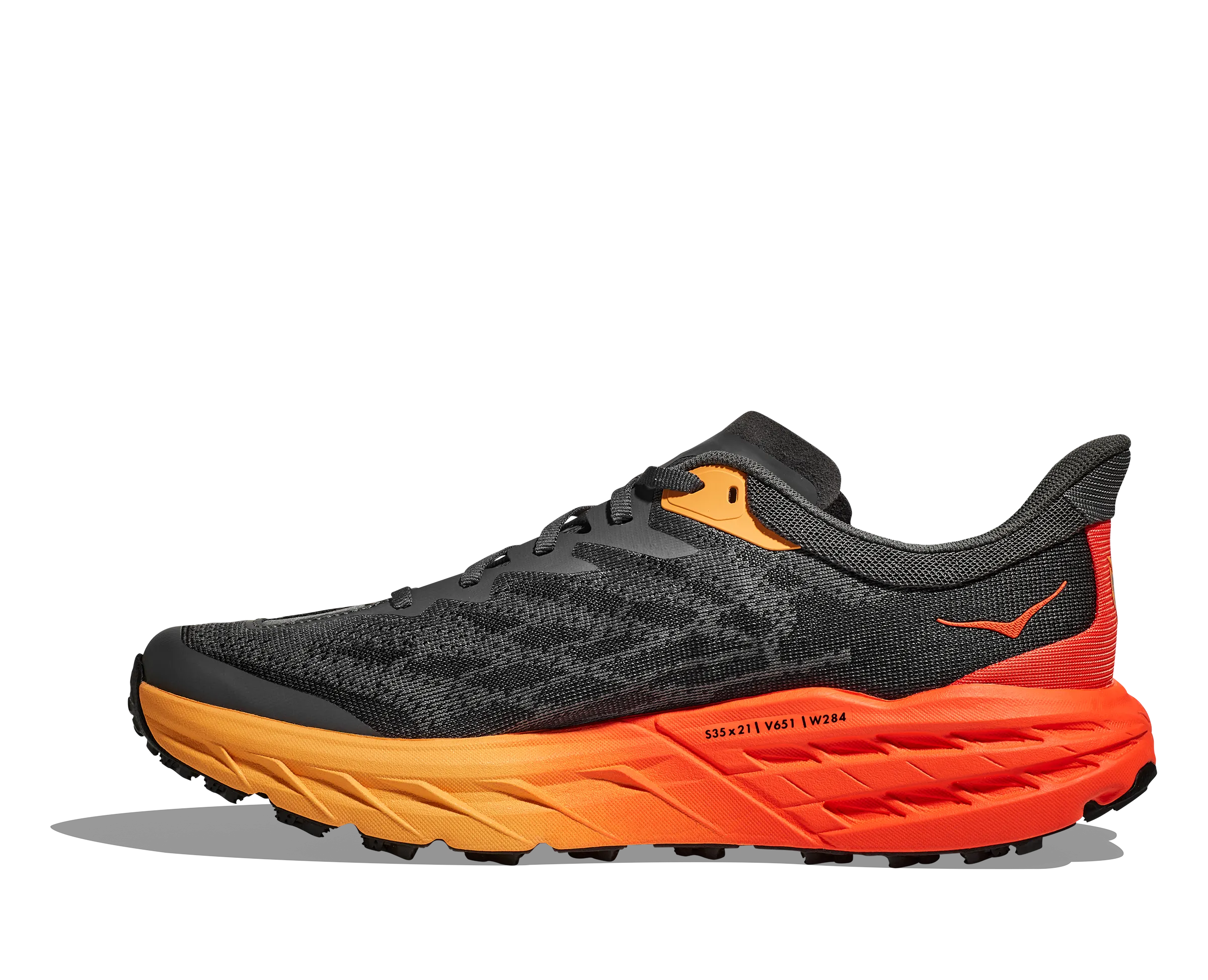 Men's Hoka Speedgoat 5 Color: Castlerock/Flame