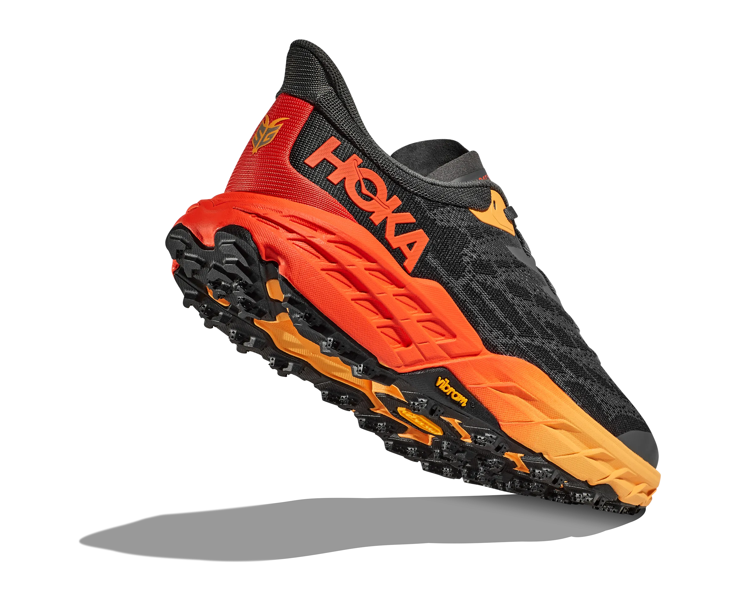 Men's Hoka Speedgoat 5 Color: Castlerock/Flame