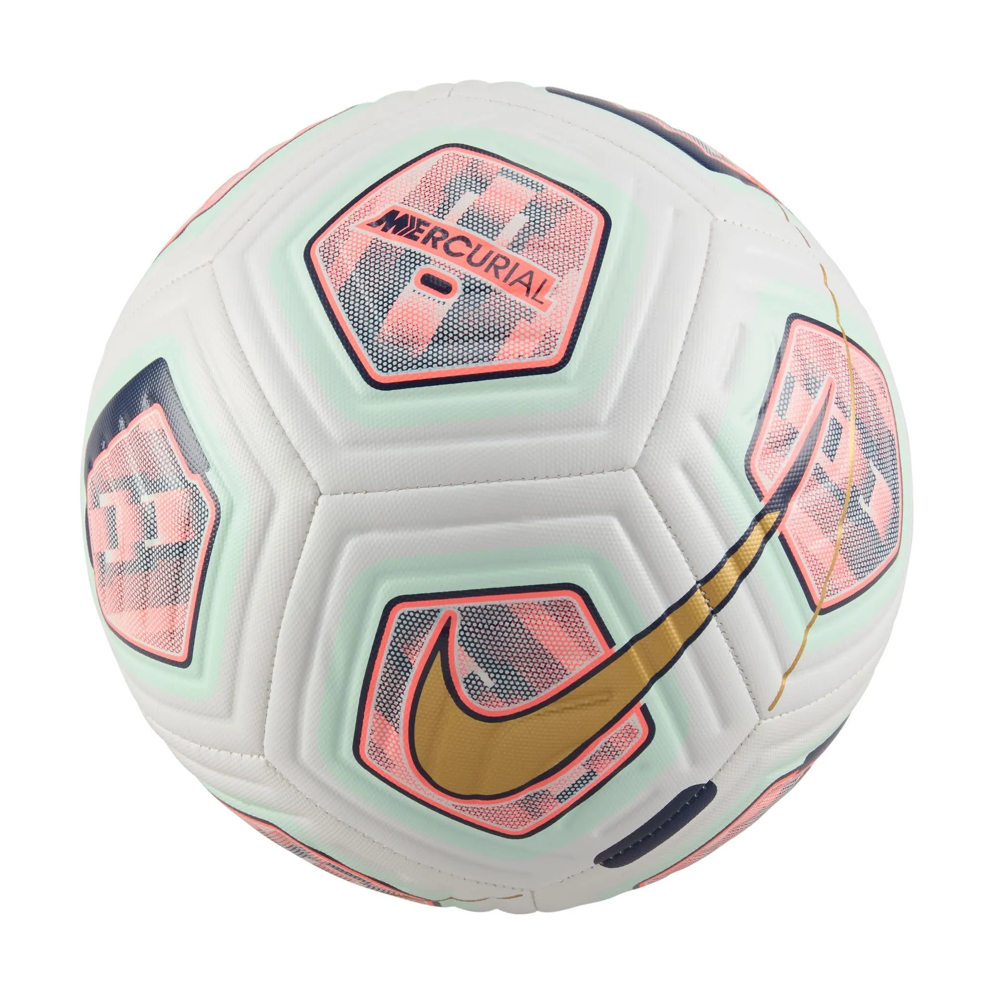 Nike Academy Mercurial Ball 24/25 (White/Red/Gold)