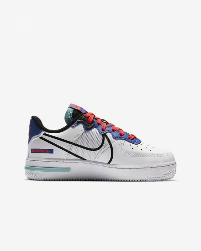 NIKE AIR FORCE 1 REACT GRADE SCHOOL US SIZE 6 Y