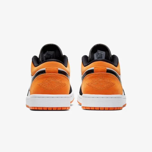 Nike air jordan 1 low (shattered backboard/ orange/ starfish/ black sail) men us 8-13 553558-128