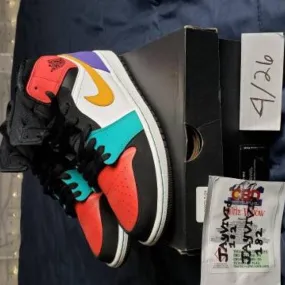 Nike air jordan 1 mid multi- color