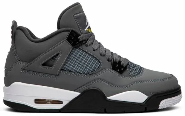 Nike air jordan 4 retro cool grey big kids 408452-007