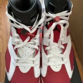 Nike air jordan 6 vi carmine sz 13 good condition