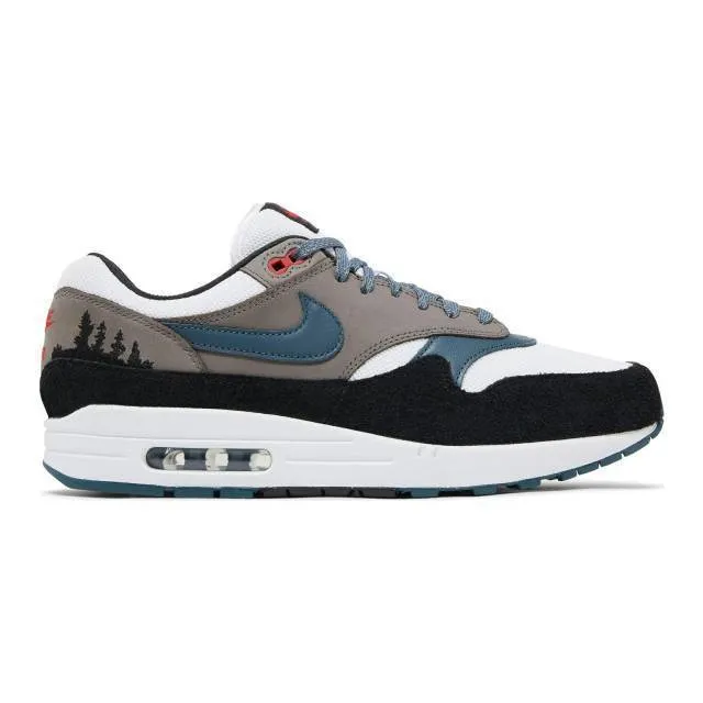 Nike air max 1 premium (escape/ blue/ white/ state blue/ black/ soft grey) men us 8-13 fj0698-100