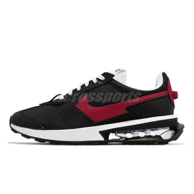 Nike Air Max Pre-Day Black Red White Men Casual Lifestyl...