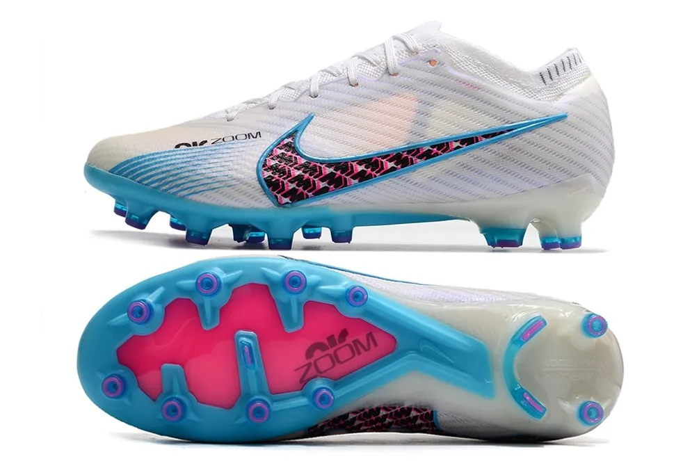 Nike Air Zoom Mercurial Vapor 15 Elite AG Blast - White/Baltic Blue/Pink Blast