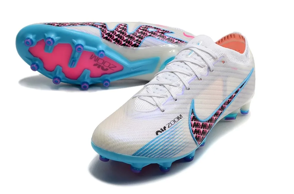 Nike Air Zoom Mercurial Vapor 15 Elite AG Blast - White/Baltic Blue/Pink Blast