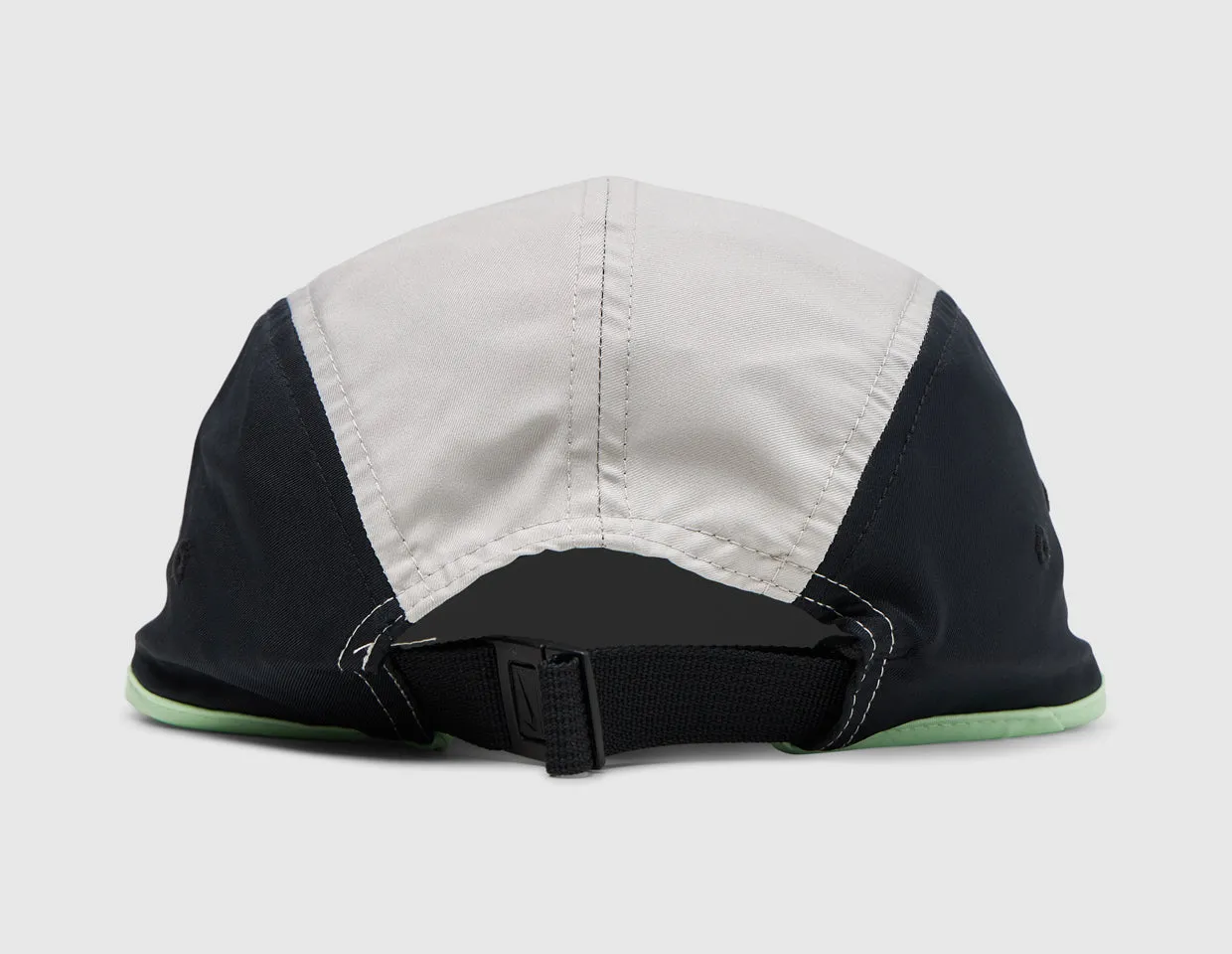 Nike Dri-FIT Fly Unstructured Swoosh Cap Light Iron Ore / Vapor Green - Black