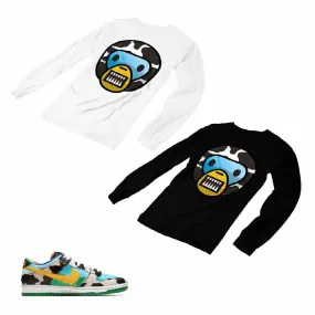 Nike Dunk Ben Jerry’s Matching Custom Designed Long Sleeve T shirt ND 1-2-16