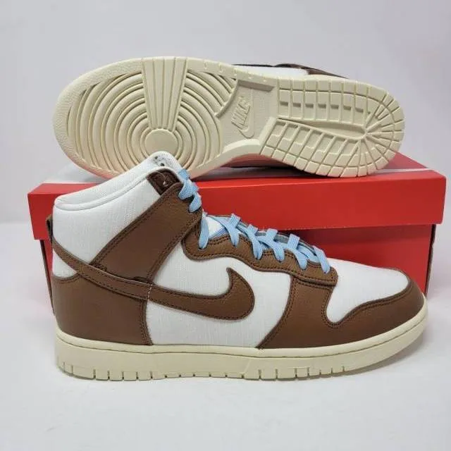 Nike dunk high certified fresh white brown