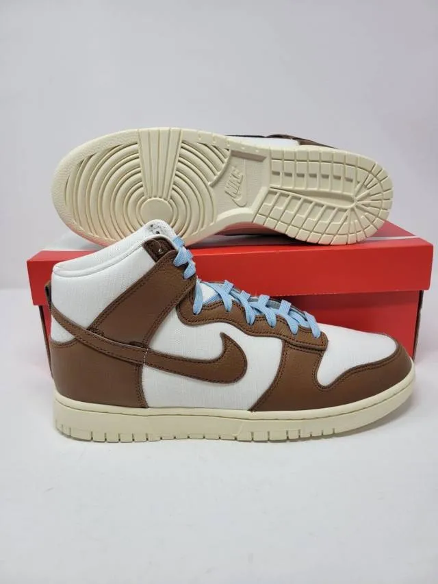 Nike dunk high certified fresh white brown