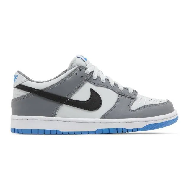 Nike dunk low gs (cool grey photo blue/ cool grey/ black/ pure platinum/ light photo blue) big kids