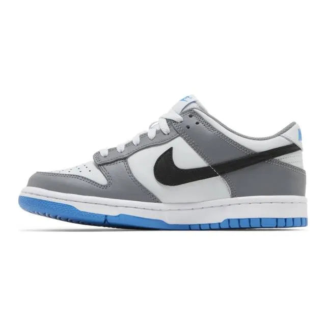 Nike dunk low gs (cool grey photo blue/ cool grey/ black/ pure platinum/ light photo blue) big kids