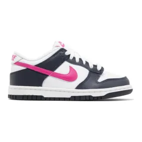 Nike dunk low gs (obsidian fierce pink/ dark obsidian/ fierce pink/ white) big kids 3.5y-7y fb9109-4