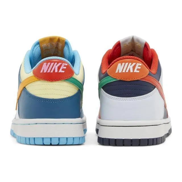 Nike dunk low gs (what the/ multi-color/ multi-color) big kids 3.5y-7y fq8348-902