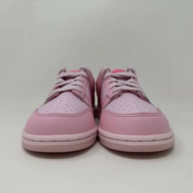 Nike Dunk Low PS Triple Pink Barb Pre-School Size 2.5y W...