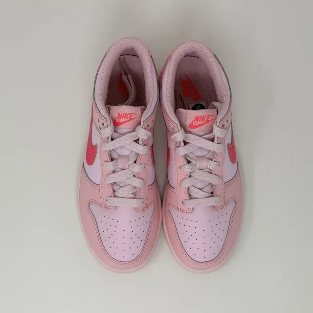 Nike Dunk Low PS Triple Pink Barb Pre-School Size 2.5y W...