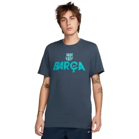 Nike FC Barcelona 23/24 Mercurial Tee (Navy)