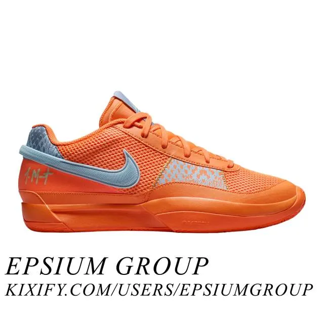 Nike ja 1 (mismatched/ bright mandarin/ multi-color/ vapor green/ light armory blue/ ashen slate) men us 8-13 fq4796-800