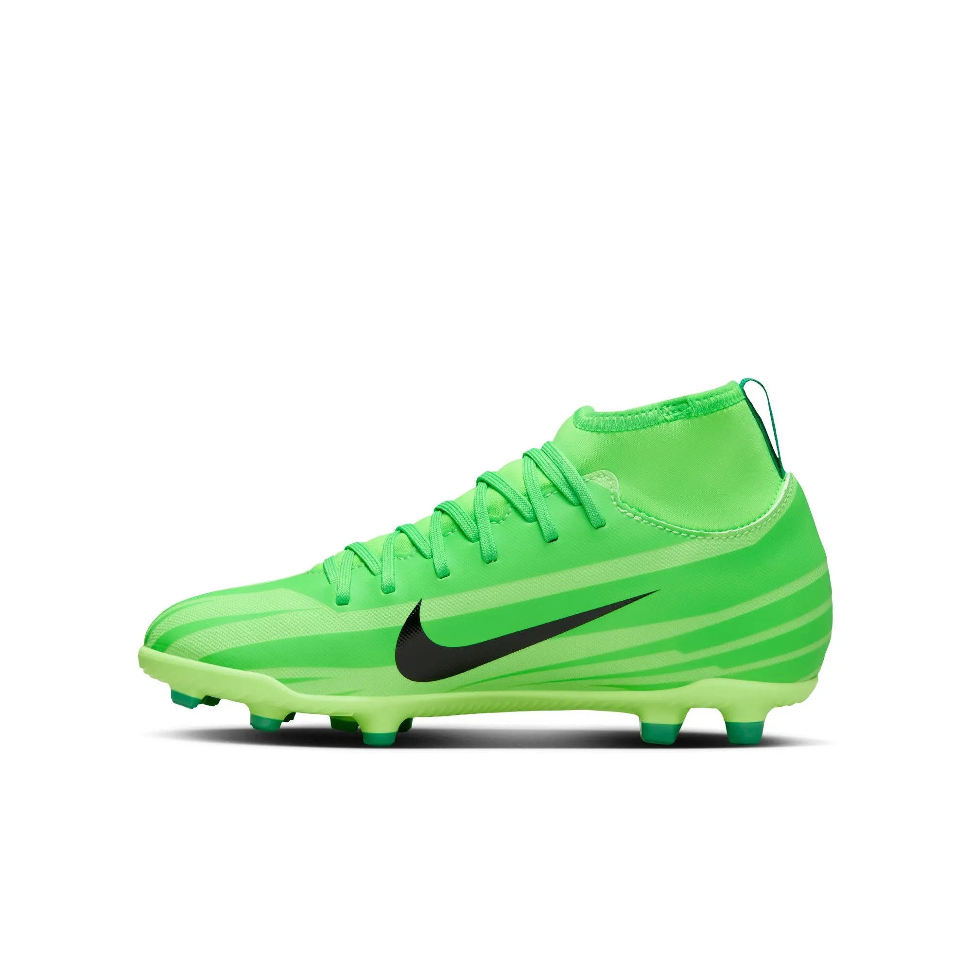 Nike Mercurial Superfly 9 Club MDS FG/MG Jr (Lime/Black)