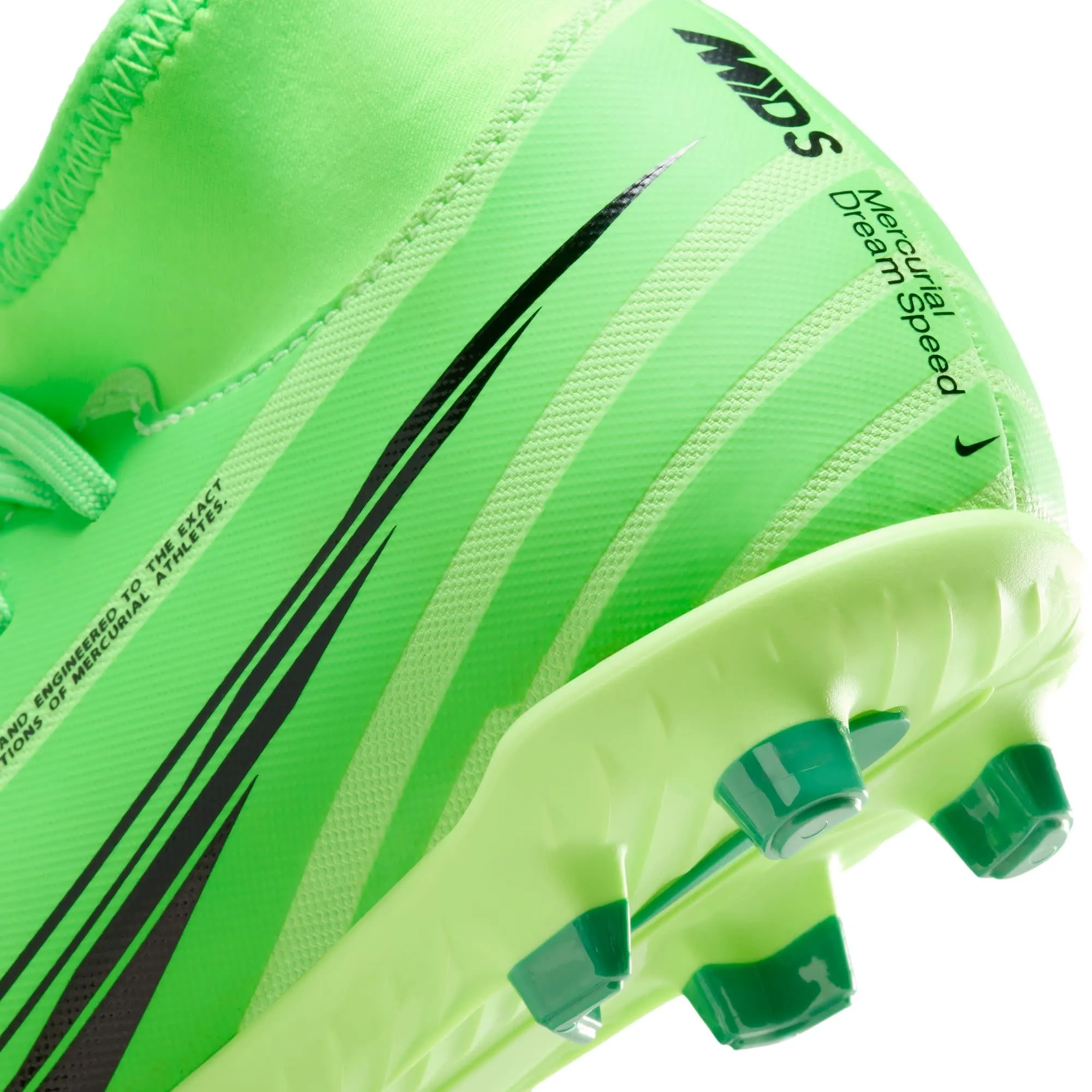 Nike Mercurial Superfly 9 Club MDS FG/MG Jr (Lime/Black)