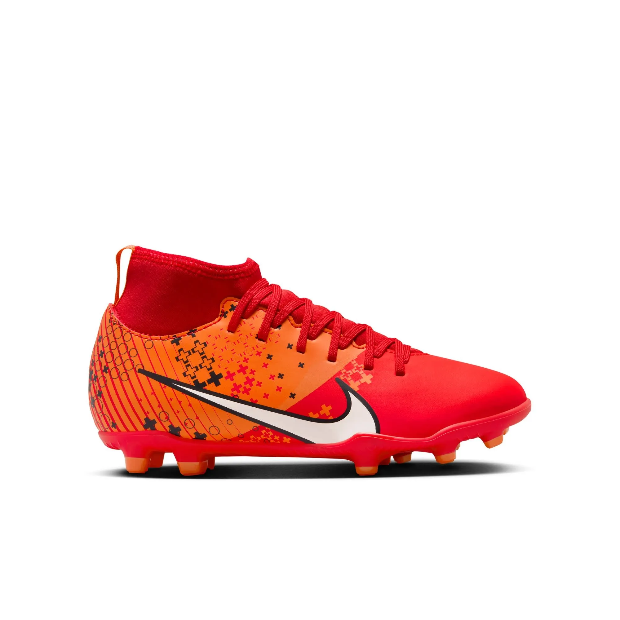 Nike Mercurial Superfly 9 MDS Club FG/MG Jr (Red/Orange)