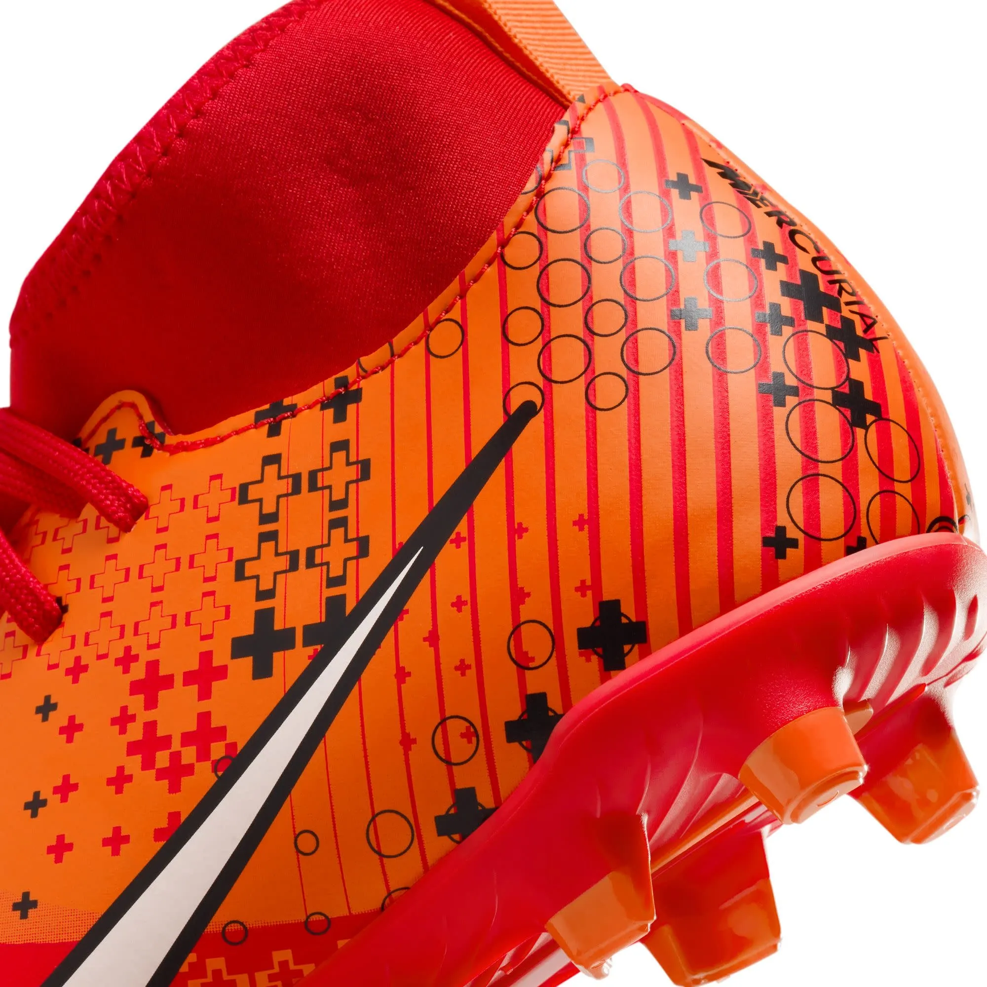 Nike Mercurial Superfly 9 MDS Club FG/MG Jr (Red/Orange)