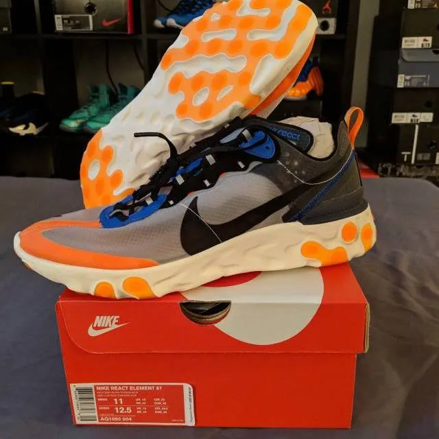 Nike React Element 87 Knicks Sz 11