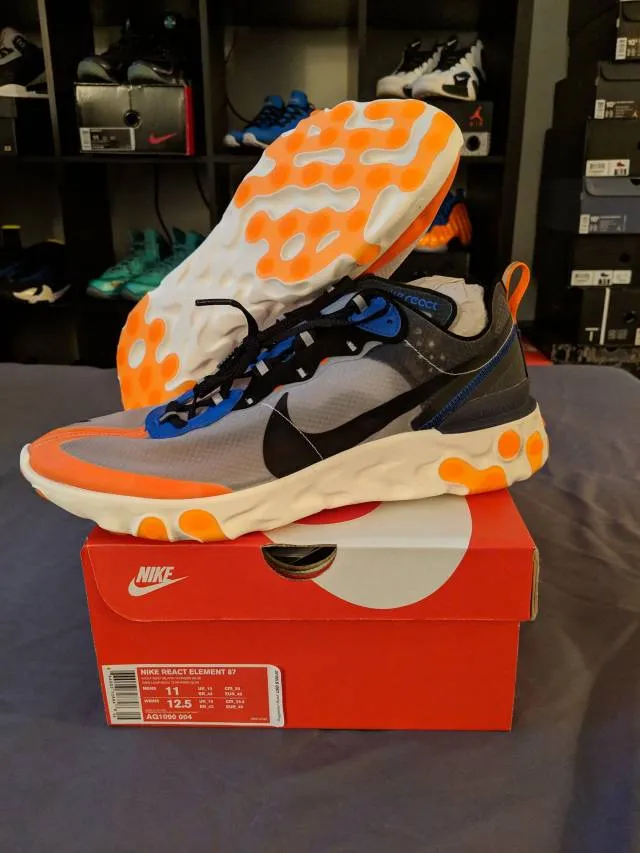 Nike React Element 87 Knicks Sz 11