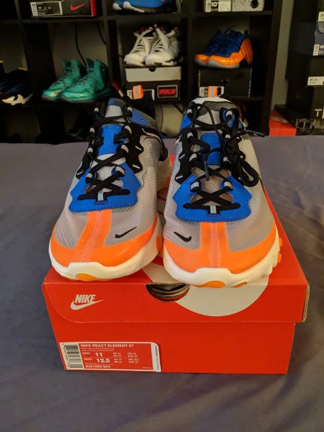 Nike React Element 87 Knicks Sz 11