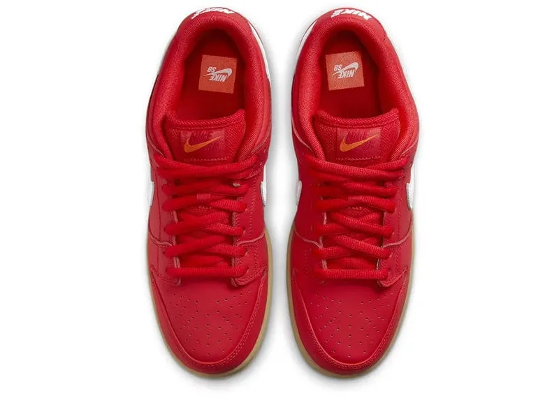 Nike SB Dunk Low University Red Gum