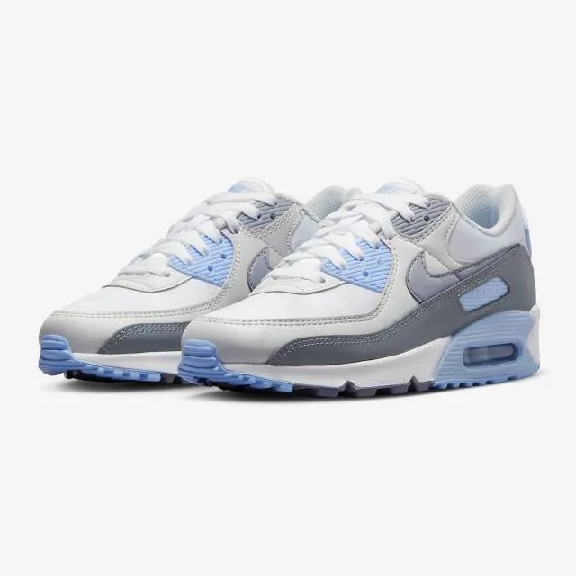 Nike women's air max 90 (blissful blue/ white/ photon dust/ cobalt bliss/ wolf grey) men us 8-13 fb8570-100