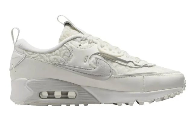 Nike women's air max 90 futura (give her flowers/ cream/ sail/ light bone/ university red/ chlorophyll/ medium soft pink) sizes 