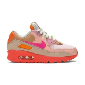 Nike women's air max 90 (platinum crimson/ pink/ platinum crimson/ hyper purple) sizes 6-10 ct3449-6