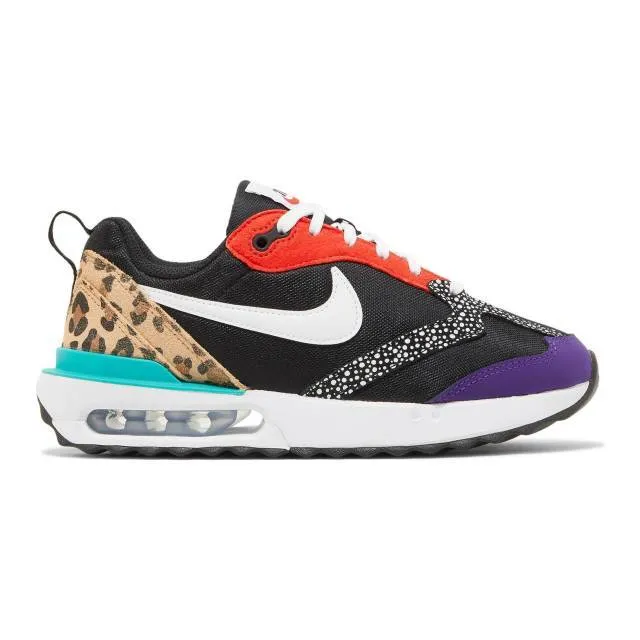 Nike women's air max dawn se (safari animal/ black/ habanero red/ electro purple/ white) sizes 6-10