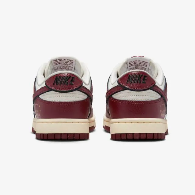 Nike women's dunk low se (sisterhood team red/ sail white/ black/ muslin) sizes 6-10 dv1160-101