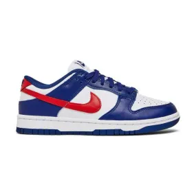 Nike women's dunk low (usa/ white/ royal/ university red) sizes 6-10 dd1503-119