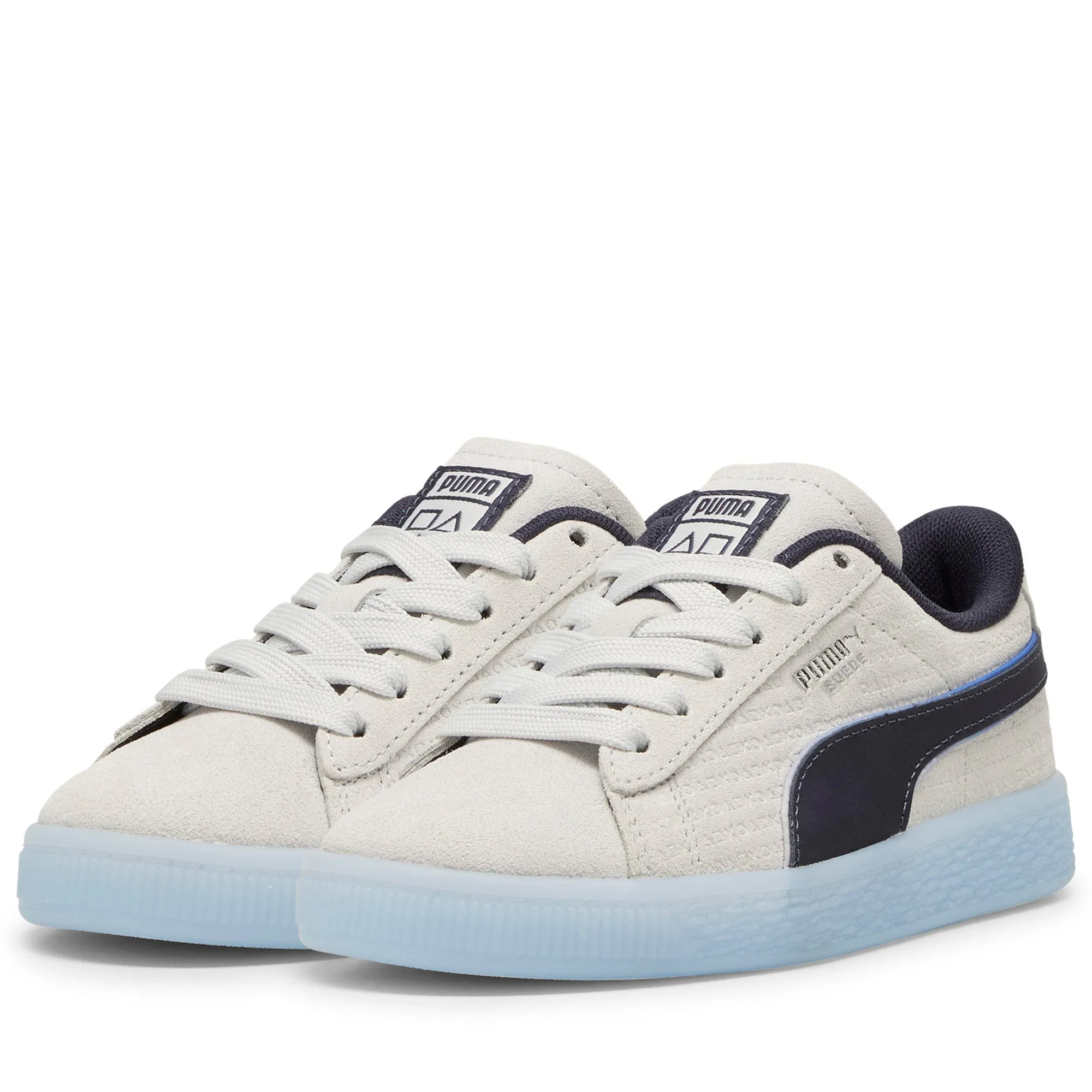 Playstation x Puma Suede - Glacial Grey/New Navy