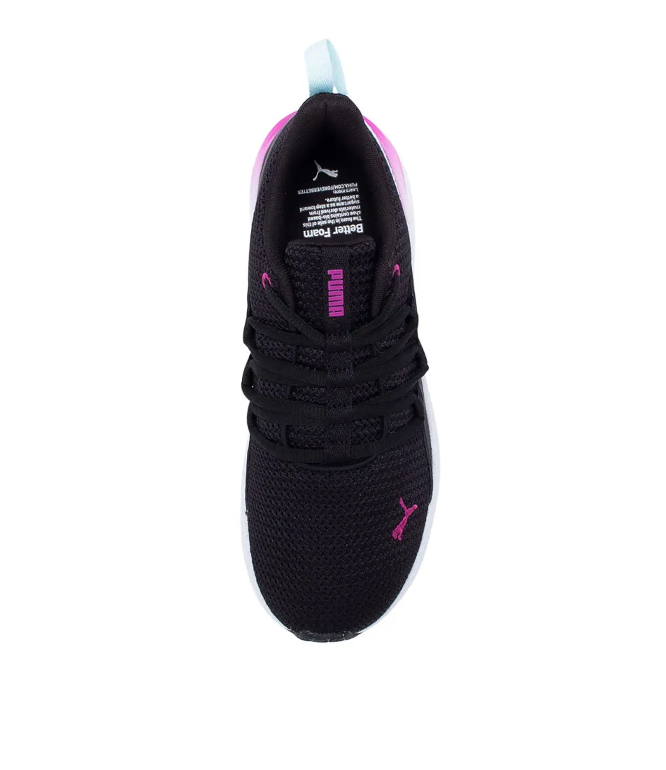 PUMA 376183 Better Foam Black Nitro Blue Sneakers