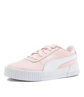 PUMA Carina Ps Jnr Chalk Pink White Sneakers