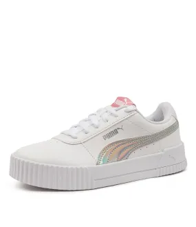 PUMA Carina Rainbow Jnr White