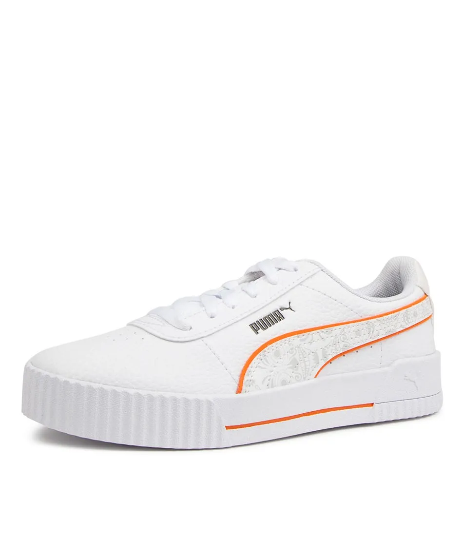 PUMA Carina Scary Wht-orange