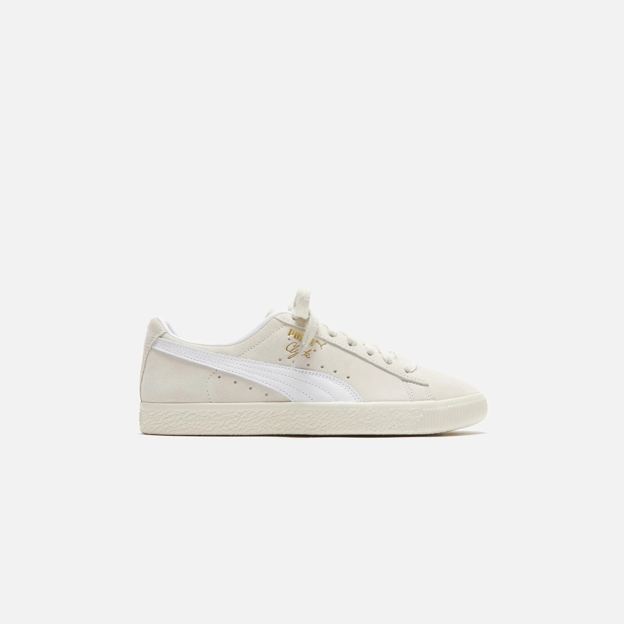 Puma Clyde PRM - Frosted Ivory / White