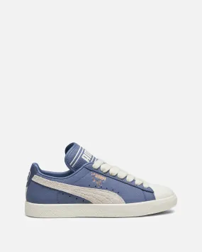 Puma Clyde Q3 Rhuigi 'Pristine/Inky Blue'