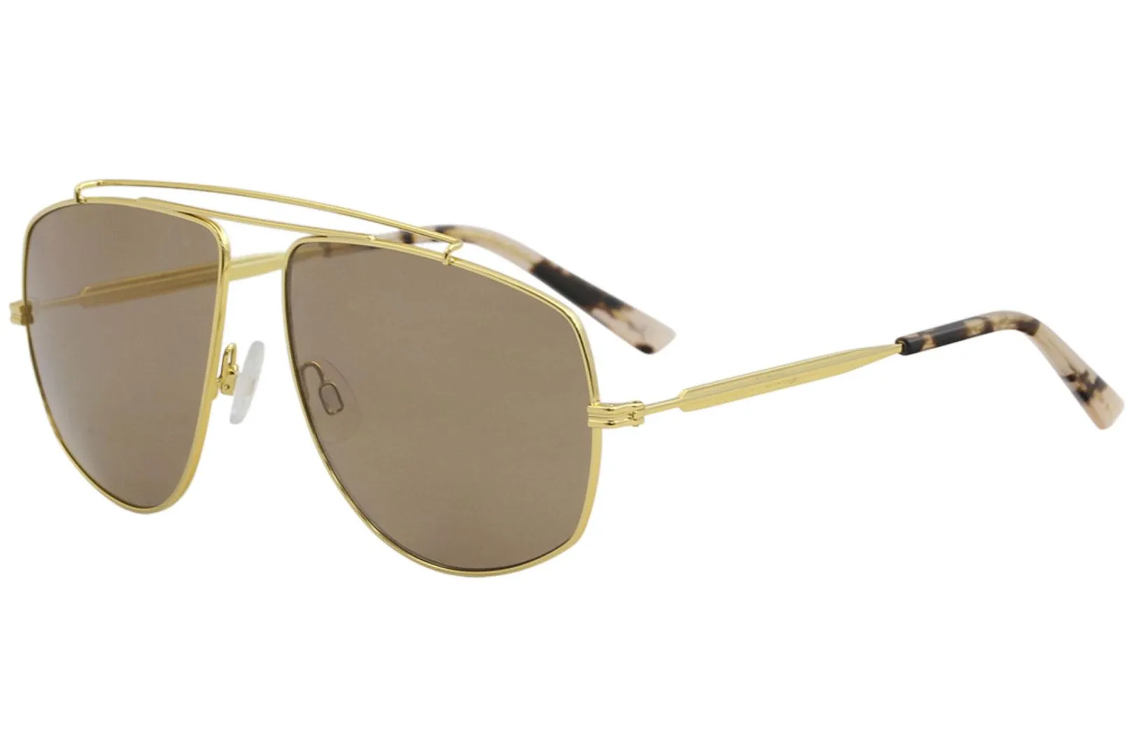 Puma Men's Suede PU0188S PU/0188/S 005 Gold Fashion Pilot Sunglasses 59mm