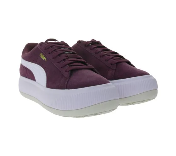 PUMA suede Mayu sneakers da donna scarpe alla moda in vera pelle con intersuola in EVA 380686 10 viola