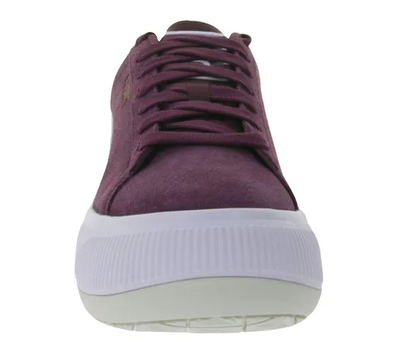 PUMA suede Mayu sneakers da donna scarpe alla moda in vera pelle con intersuola in EVA 380686 10 viola