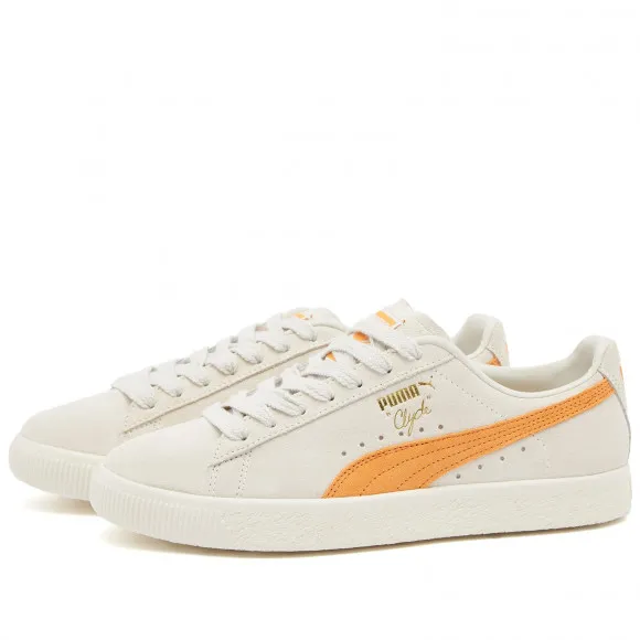 Puma Women's Clyde OG Frosted Ivory/Clementine