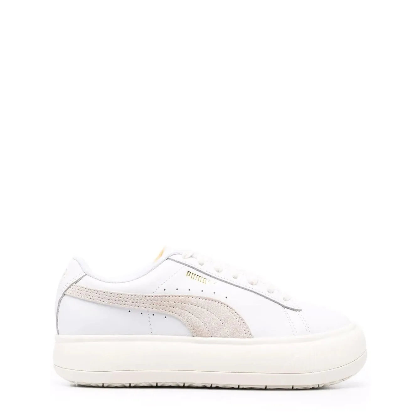 Puma Womens Suede Mayu Trainer  White / Marshmallow